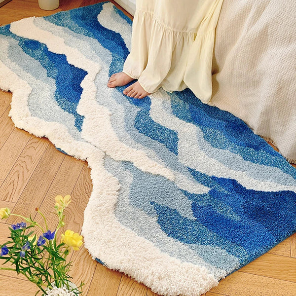 Ocean Tide Tufted Rug & Bath Mat