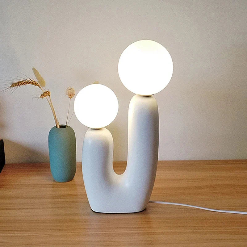 Resin Table Lamp