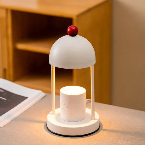 Red Ball Top Modern Candle Warmer