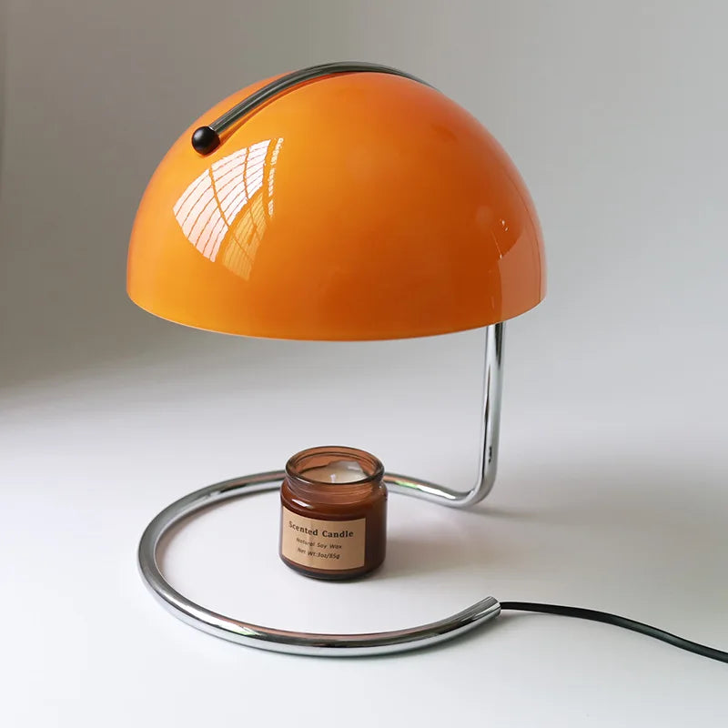 Bauhaus Style Mushroom Candle Warmer Lamp