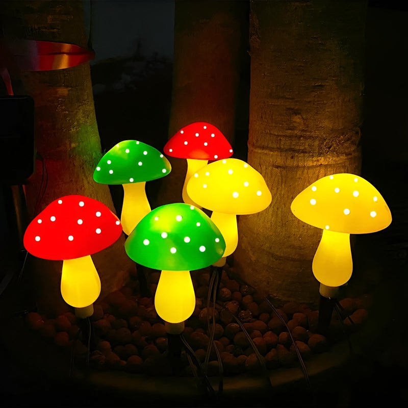 Solar Mushroom Lamp - Mushy - Waterproof - Garden Decor