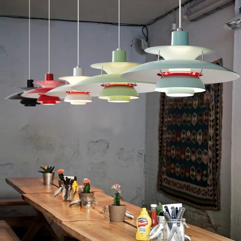 Miravique - Modern Colorful Layered Pendant Lights