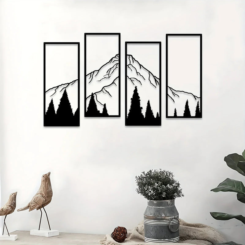 Mountain Frame Unique Wall Art