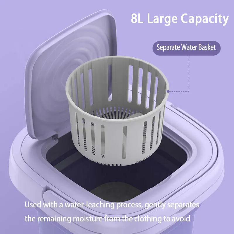 Portable Mini Foldable Washing Machine