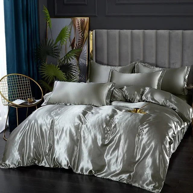 Silk Satin Bedding Set