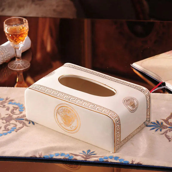 Medusa Ceramic Tissue Box