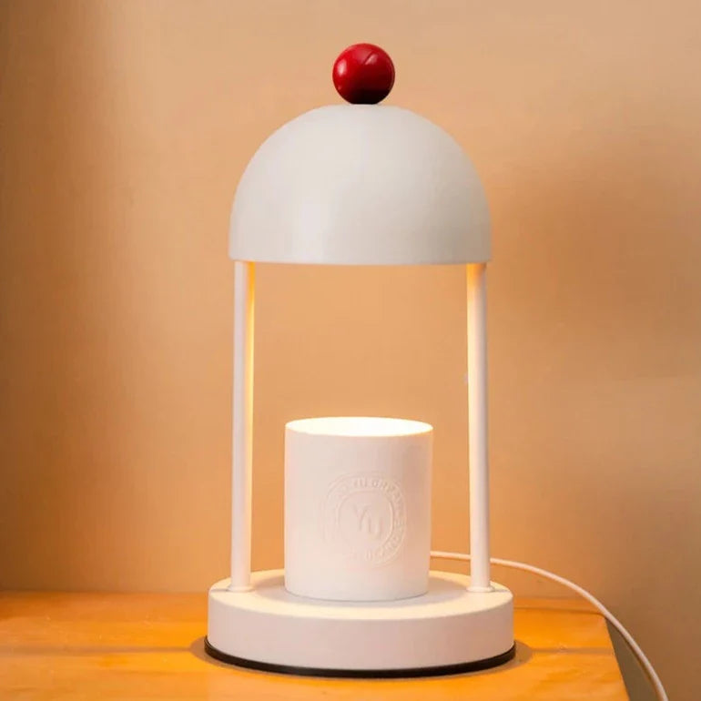 Red Ball Top Modern Candle Warmer