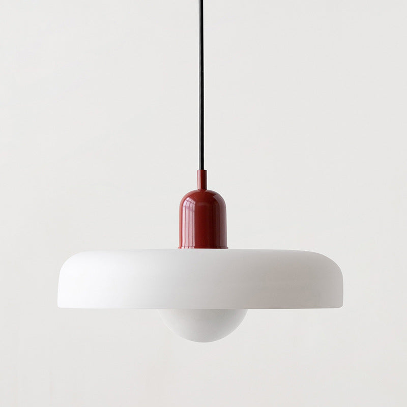 Bauhaus Pendant Lamp – Colored Glass Stylish Design