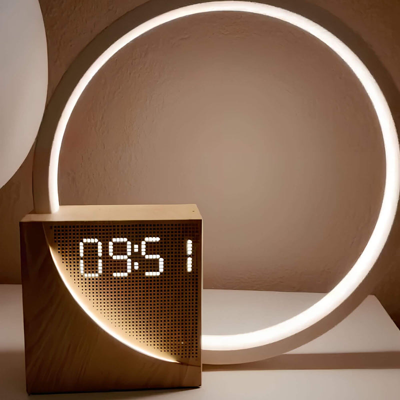 Miravique Alarm Clock - Dimmer Alarm Lamp