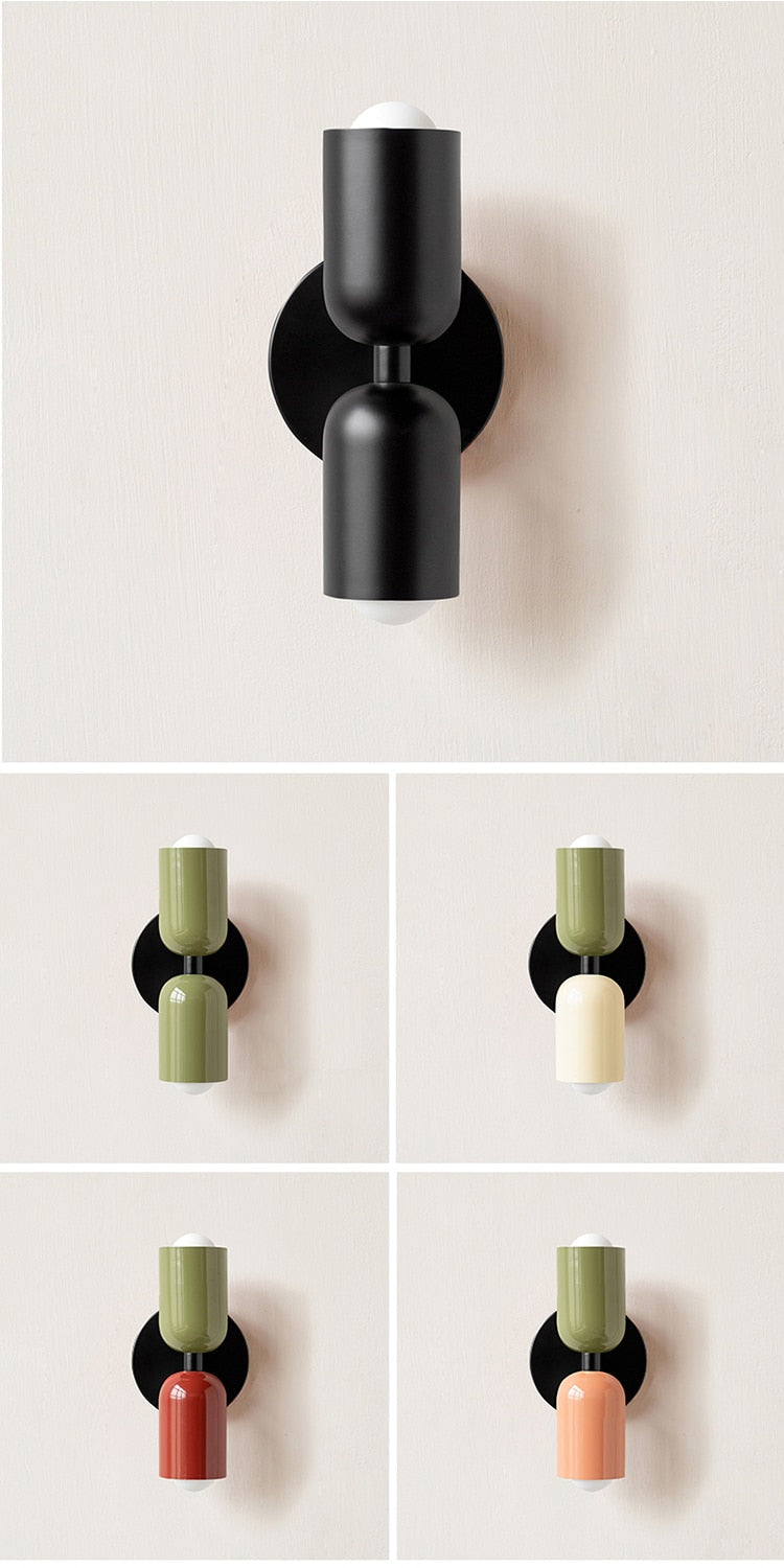 Miravique Minimalist Two-Bulb Wall Sconce