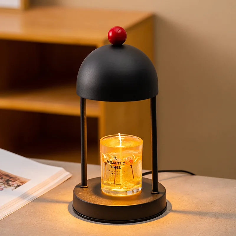 Red Ball Top Modern Candle Warmer