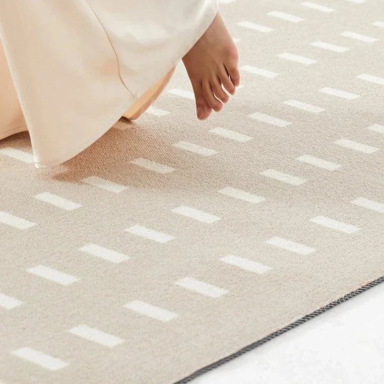 Retro Rectangle Pattern Carpet Area Rug