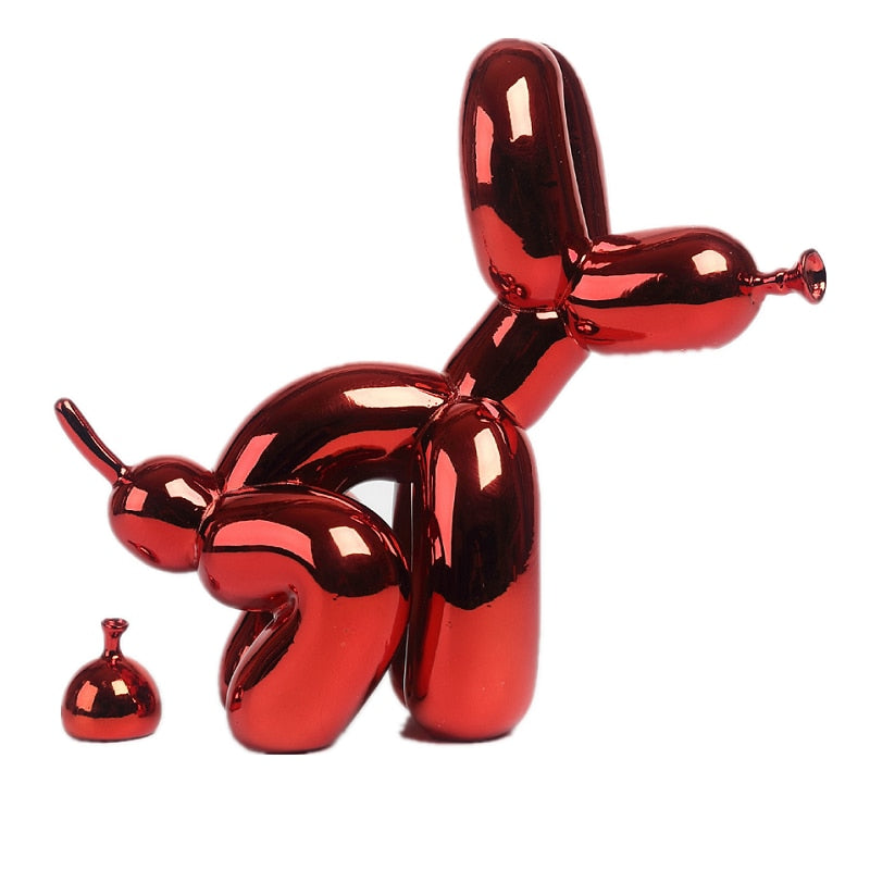 Funny Balloon Dog Figurine