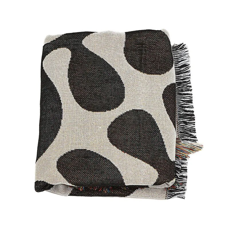 Retro Vine Shape Throw Blanket