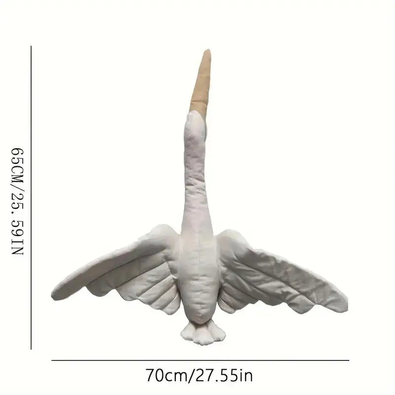 Hanging Stork cuddly toy | Nice decoration for the children's room