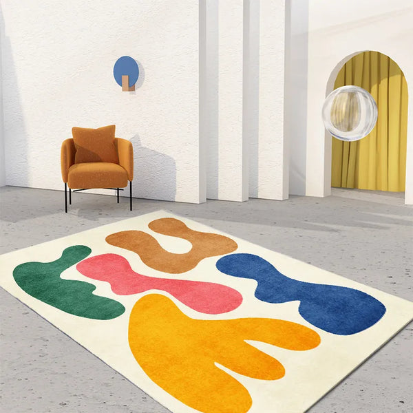 Modern Abstract Art Area Carpet