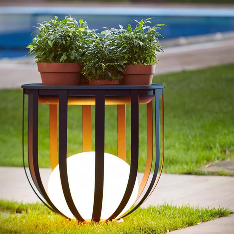 Solar Flower Stand Light - Elegant Solar-Powered Outdoor Lighting, Weatherproof Garden Decor