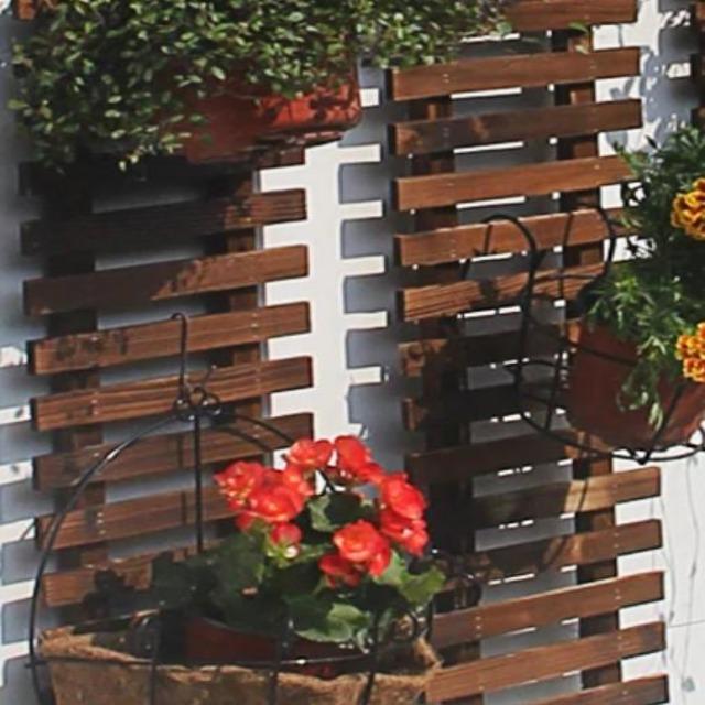 Vase - Wall Hanging Flower Pot Shelf