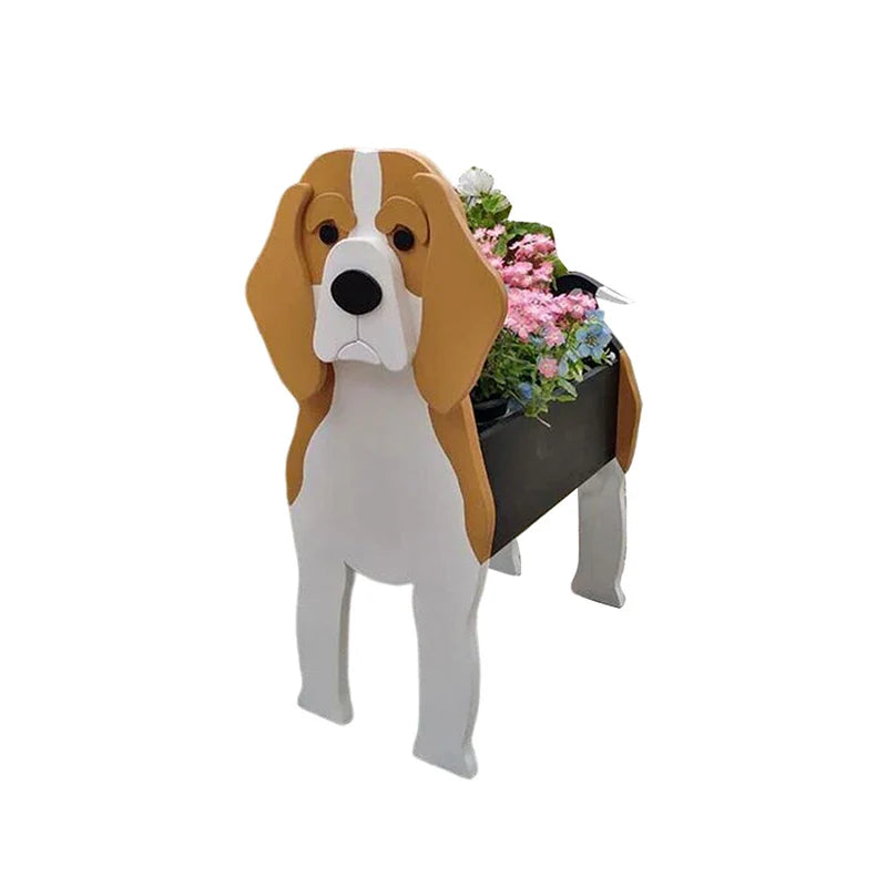 Flowerpot - Pawsome - dog planter - Different breeds