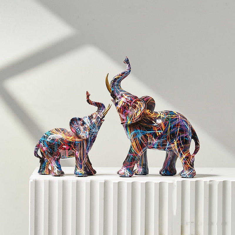 Elephant Decorative Figurine