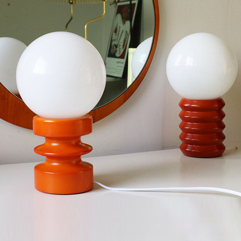 Coil Shape Atmosphere Table Lamp