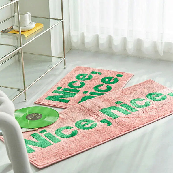 Playful Pop Statement Bath Mat & Runner Rug