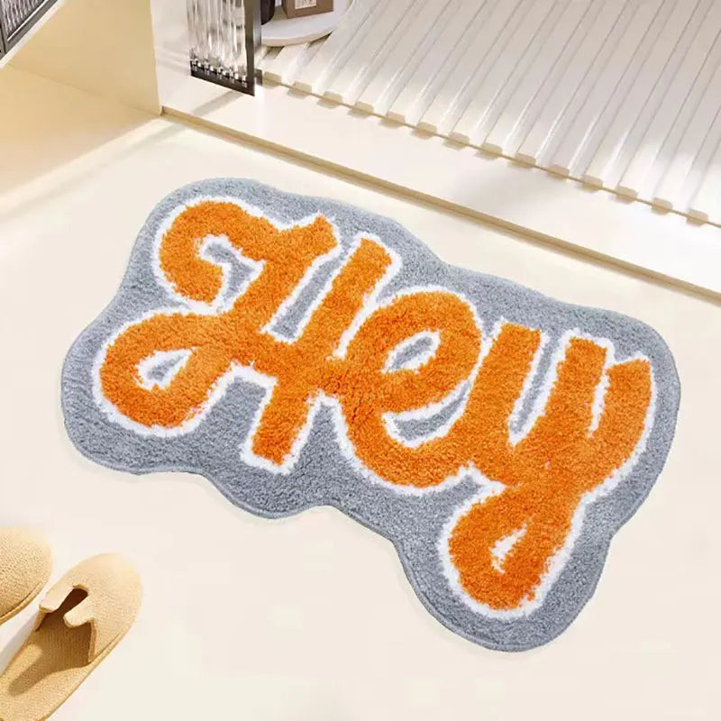 Hey, You Good? Tufted Bath Mat