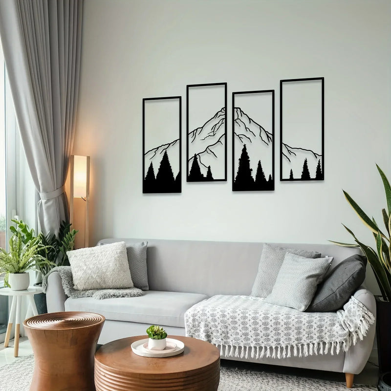 Mountain Frame Unique Wall Art