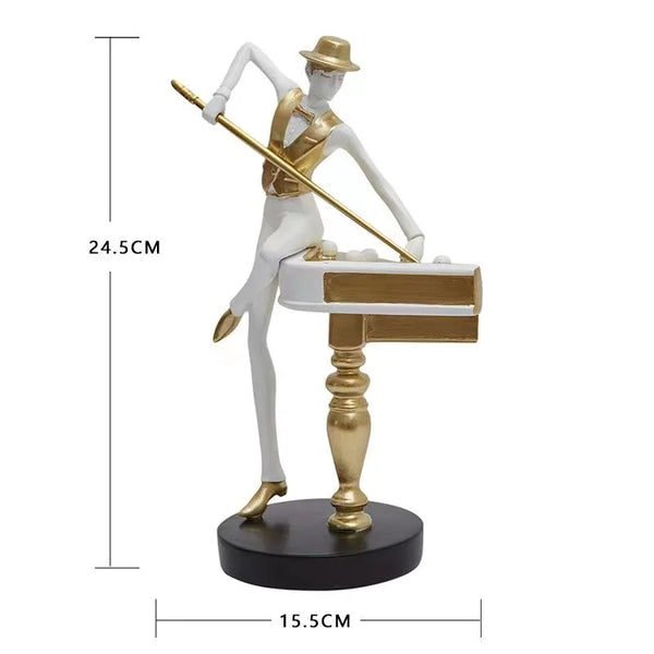 Snooker Sculpture Figurine
