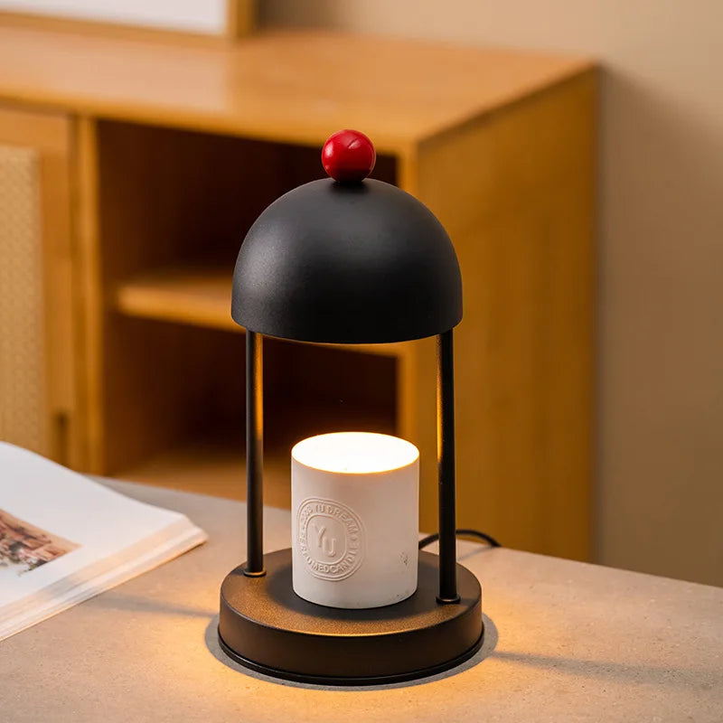 Red Ball Top Modern Candle Warmer