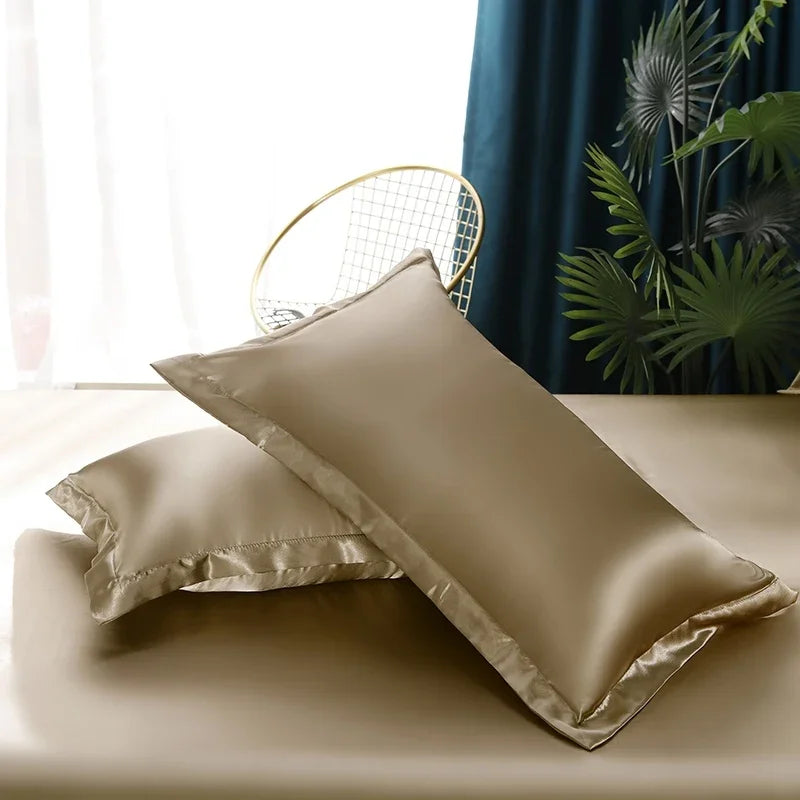 LuxeSilk Satin Bedding Set – Premium Silk Elegance