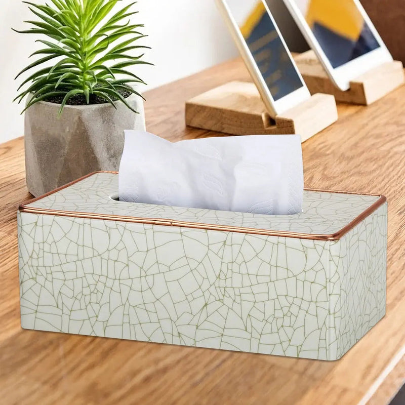 Silk Marble Tissue Box