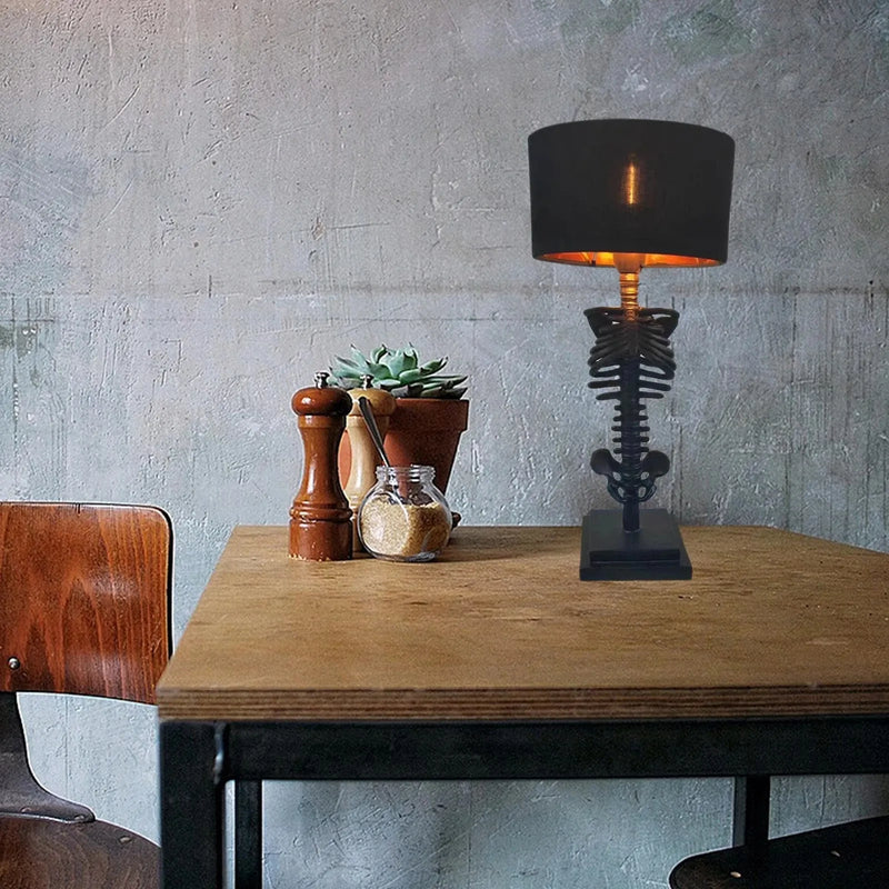 Handmade Skeleton Table Lamp