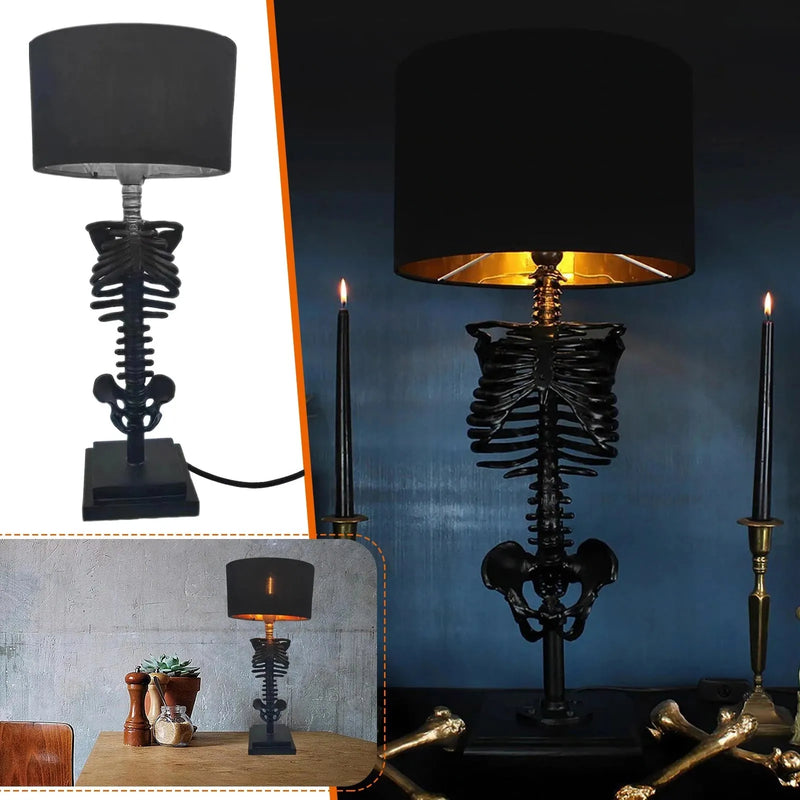 Handmade Skeleton Table Lamp