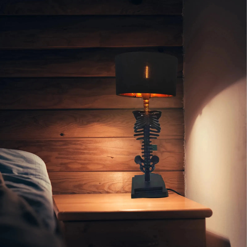 Handmade Skeleton Table Lamp