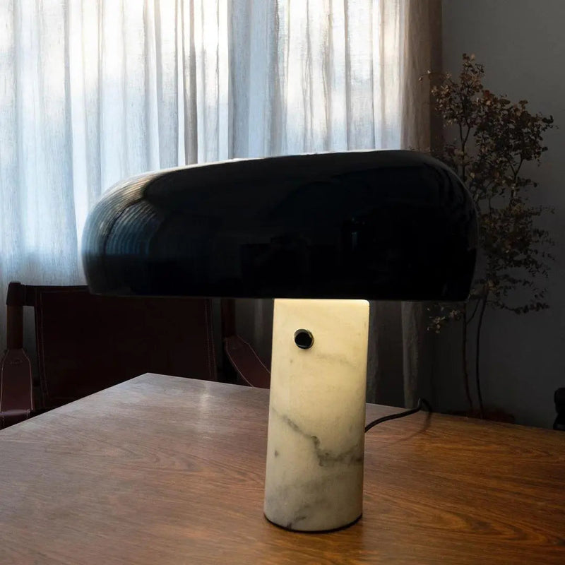 Dorsø - Marble Scandinavian table lamp