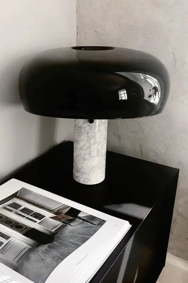 Dorsø - Marble Scandinavian table lamp