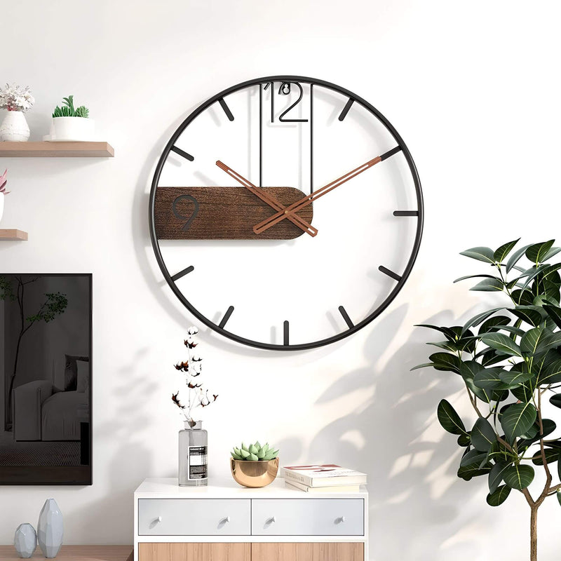 Miravique-Walnut Wall Clock