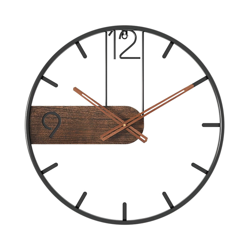 Miravique-Walnut Wall Clock