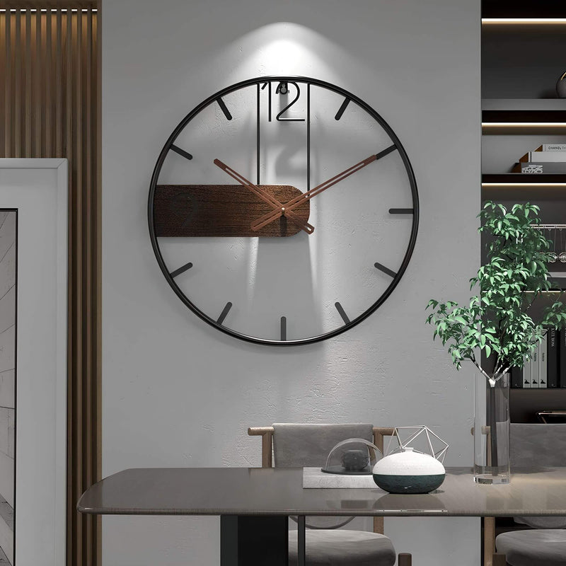 Miravique-Walnut Wall Clock