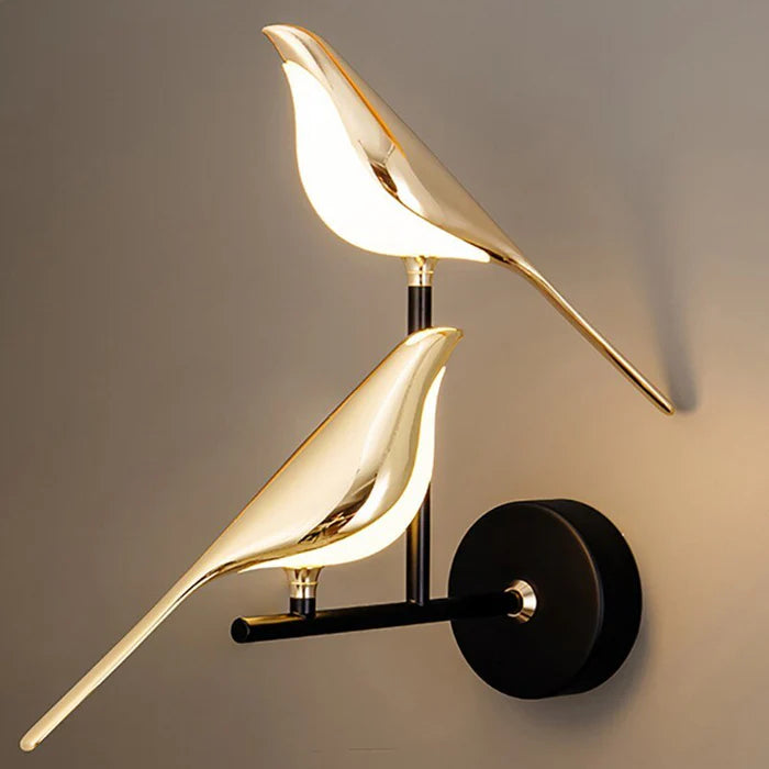 Miravique Led Art Design Bird Wall Light