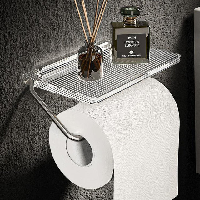 Acrylic Toilet Paper Holder