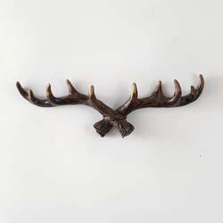 Antler coat rack - Rural - Attractive coat rack - Deer antlers - Corridor