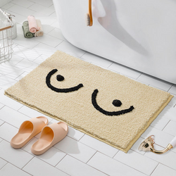 Playful Fluffy Bath Mat