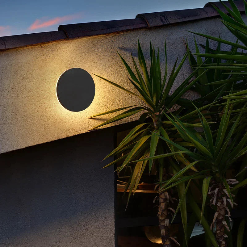 Miravique Outdoor Wall LED Disc Lights