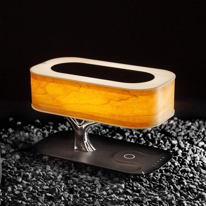 Miravique Tree Wireless Charger & Speaker Table Lamp