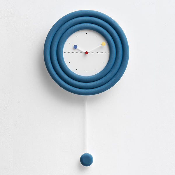 Unique Nordic Pendulum Wall Clock for Living Room