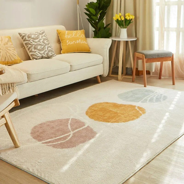 Abstract Cartoon Living Room Rug