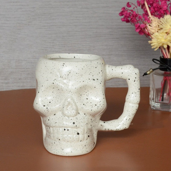 Creative Skull Stereo Ceramic Mug Halloween