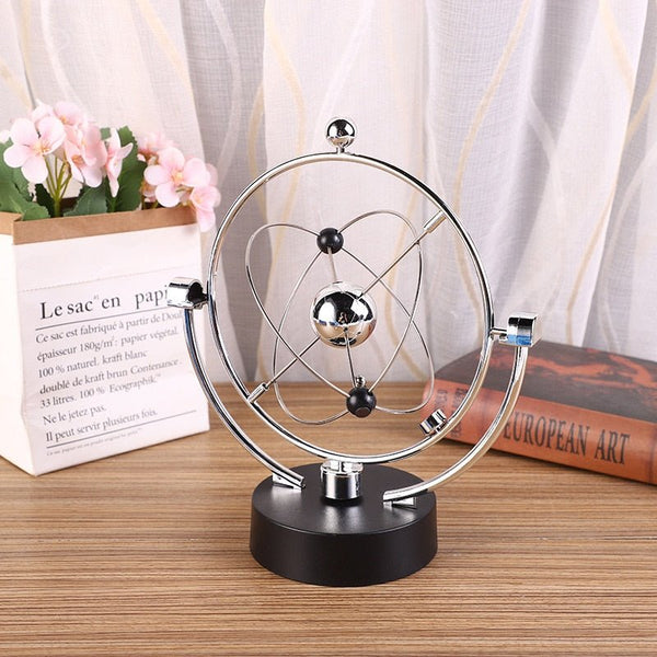 Ball Rotating Perpetual Motion Pendulum Interactive Ornament